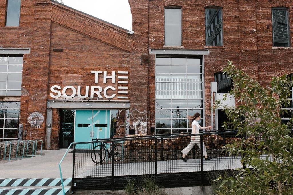 The Source Hotel Brick building
