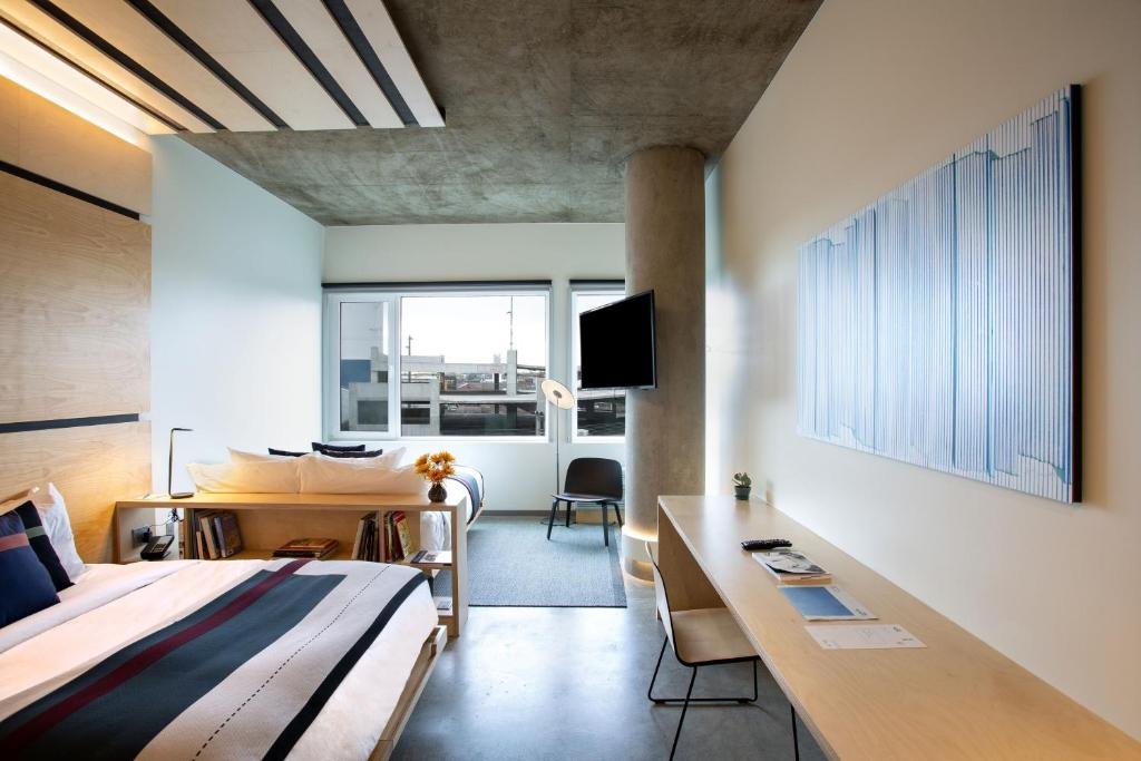 The Source Hotel Bedroom with two beds